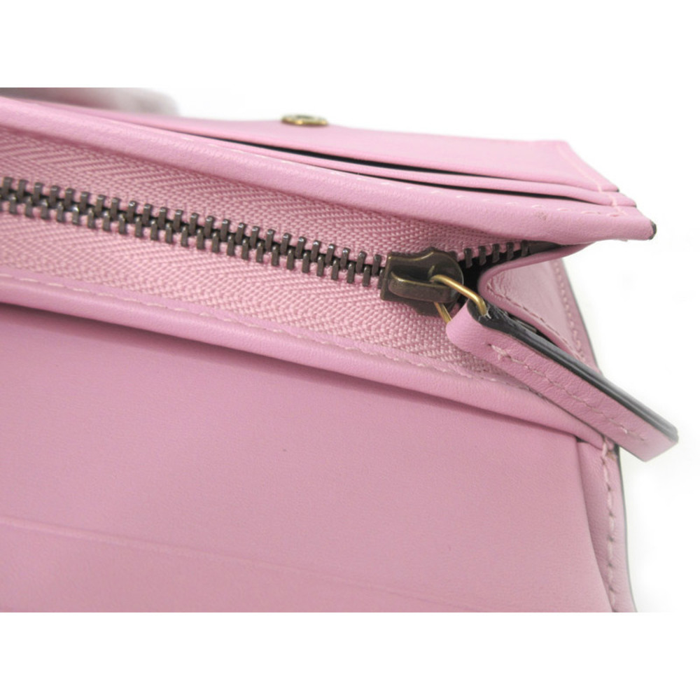 Gucci GG Green Orange Leather Wallet Bifold Strawberry Pink Supreme Ebony Beige - Picture 5 of 6
